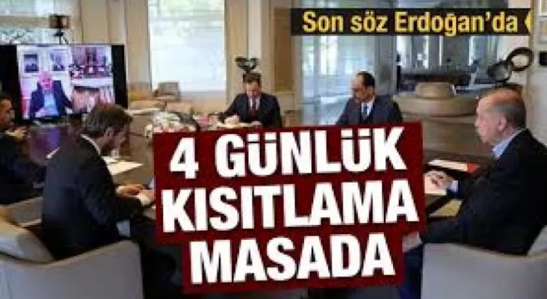 4 GÜNLÜK SOKAĞA ÇIKMA KISITLAMASI MASADA