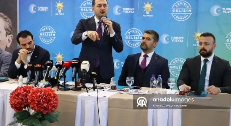 AK Parti Tekirdağ Büyükşehir Belediye Başkan adayı Cüneyt Yüksel basın mensuplarıyla bir araya geldi