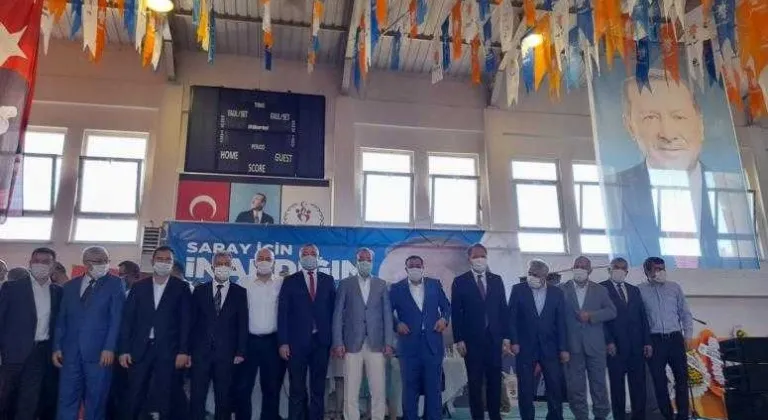 AK PARTİ’DE MEVCUT BAŞKANLA DEVAM DEDİ