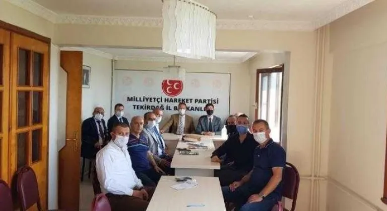 AK PARTİ’DEN MHP'YE HAYIRLI OLSUN ZİYARETİ