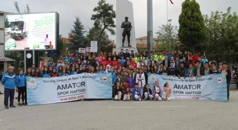 Amatör Spor Haftası Coşkuyla Kutlandı 