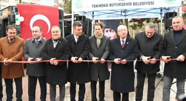 Anadolu Isuzu’dan Tekirdağ Büyükşehir Belediyesi’ne Citiport teslimatı