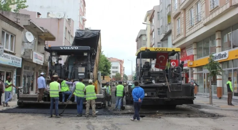 Asfalt Serimi Başladı