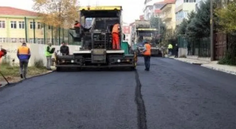 ASFALTLAMA ÇALIŞMALARIMIZ DEVAM EDİYOR