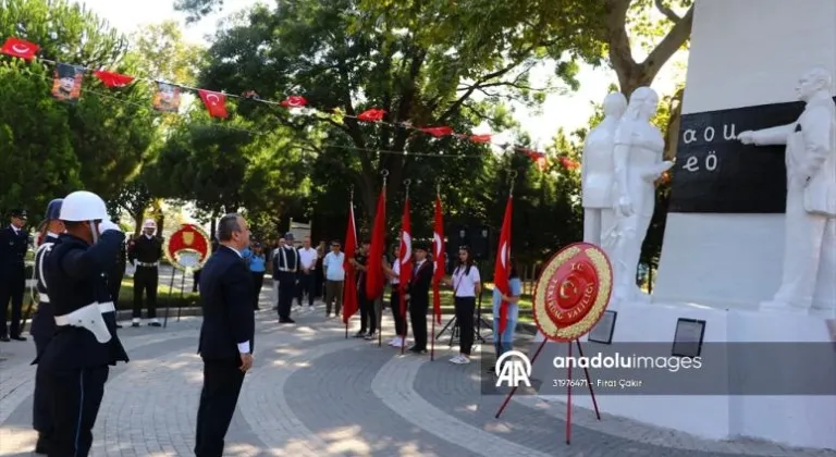 Atatürk'ün Tekirdağ'a gelişi ve Harf İnkılabının 95. yıl dönümü törenle kutlandı