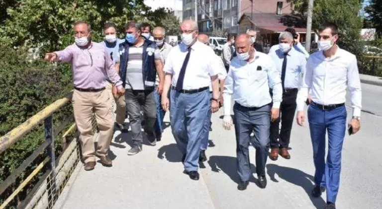 BAŞKAN ALBAYRAK, BÜYÜKYONCALI'DA BAŞLATILAN YOL DÜZENLEME ÇALIŞMALARINI YERİNDE İNCELEDİ