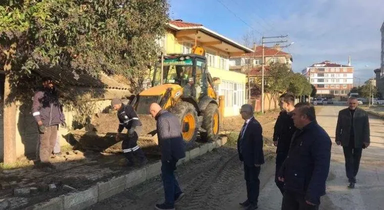 Başkan Erkiş Büyükyoncalı’da çalışmaları inceledi