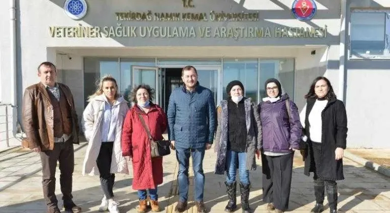 Başkan Yüksel hayvanseverlerle birlikte hayvan dostu yatırımları inceledi