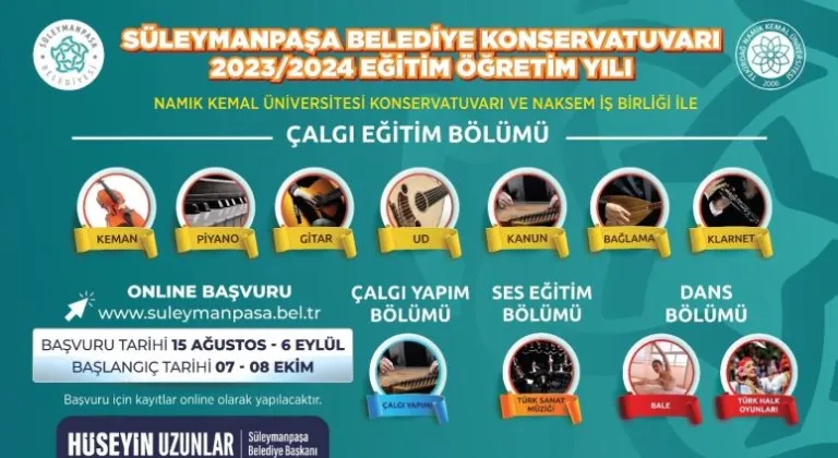 Belediye Konservatuvarı kayıtları başladı