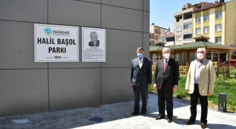 BÜYÜKŞEHİR BELEDİYESİ HALİL BAŞOL'UN ADINI YAŞATIYOR