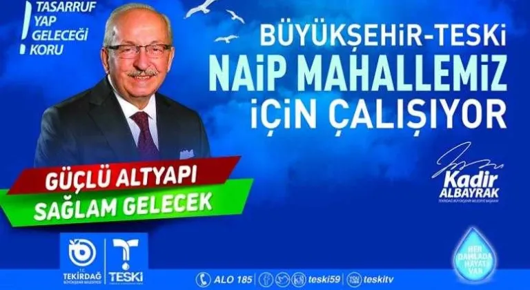 BÜYÜKŞEHİR VE TESKİ, NAİP MAHALLESİNDEKİ SU SORUNUNU ÇÖZÜYOR