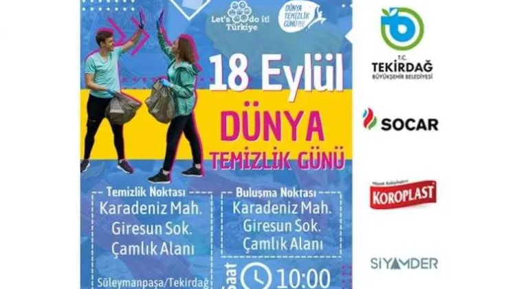 BÜYÜKŞEHİRDEN 18 EYLÜL DÜNYA TEMİZLİK GÜNÜ'NDE ANLAMLI ETKİNLİK