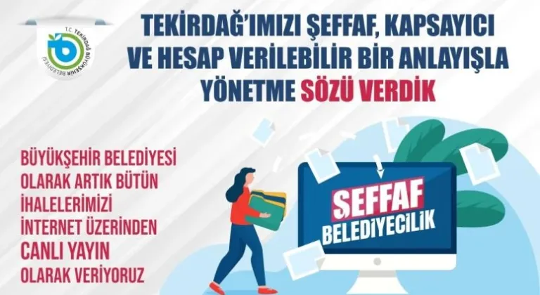 BÜYÜKŞEHİR’DEN ŞEFFAFLIK ADIMI: İHALELER ARTIK CANLI YAYINLANACAK