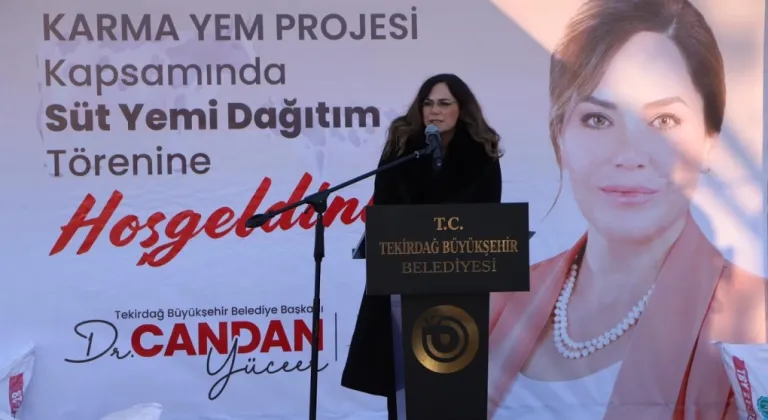 Büyükşehir’den Süt Üreticisine “Candan” Destek: Saray’da Süt Yemi Dağıtımı Başladı