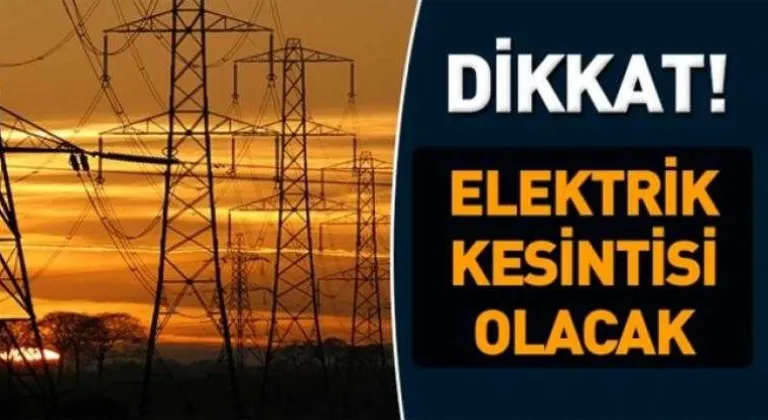 Büyükyoncalı Mahallesi’nde Elektrik Kesintisi Yaşanacak