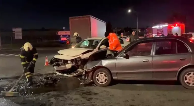 Çerkezköy'de Korkutan Kaza: 3 Yaralı