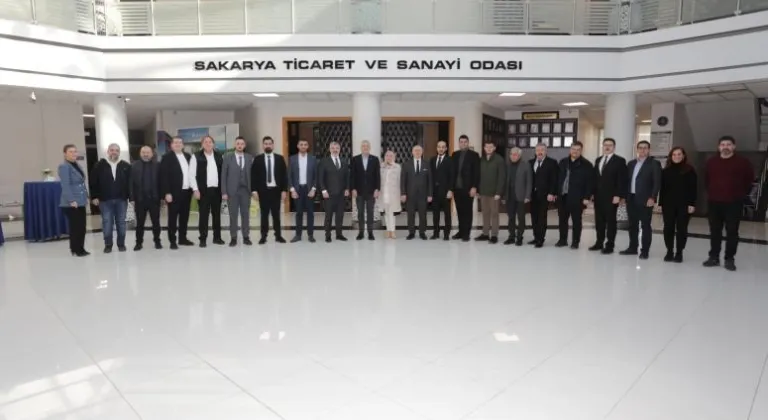 Çerkezköy TSO’dan Sakarya TSO’ya İşbirliği Ziyareti