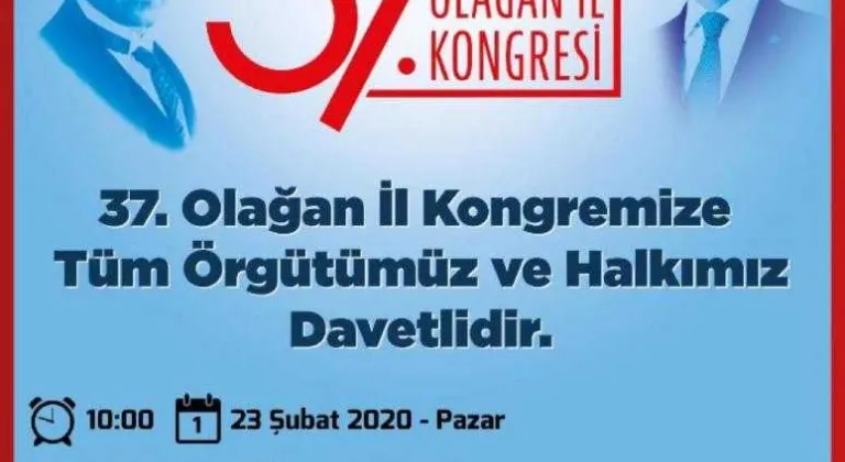 CHP 37. OLAĞAN KURULTAYA GİDİYOR