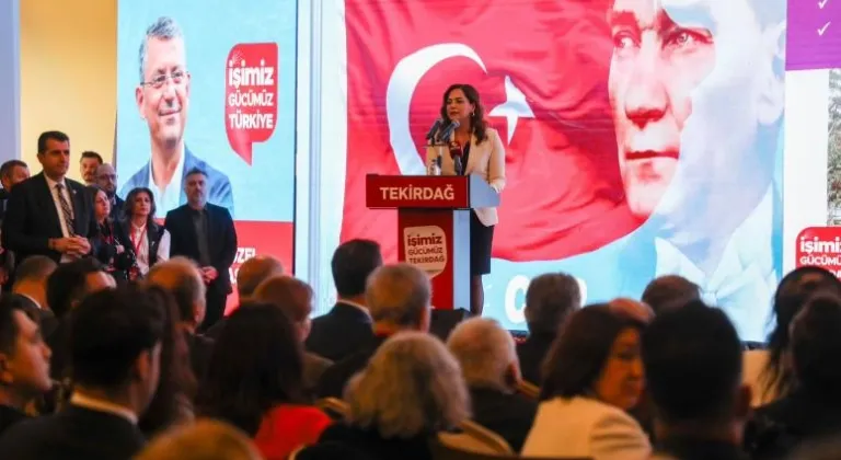 CHP TEKİRDAĞ BÜYÜKŞEHİR BELEDİYE BAŞKAN ADAYI DR. CANDAN YÜCER, PROJELERİNİ TANITTI