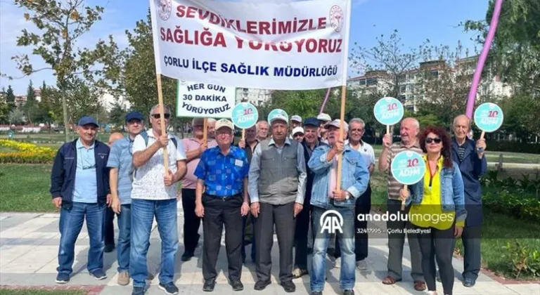 Çorlu Yaşayan Çınarlar Sosyal Tesisindeki etkinlikler devam ediyor