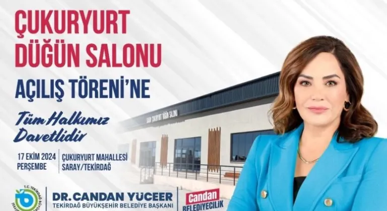 ÇUKURYURT DÜĞÜN SALONU HİZMETE SUNULUYOR