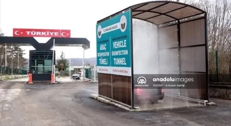 Dereköy Sınır Kapısı'nda 