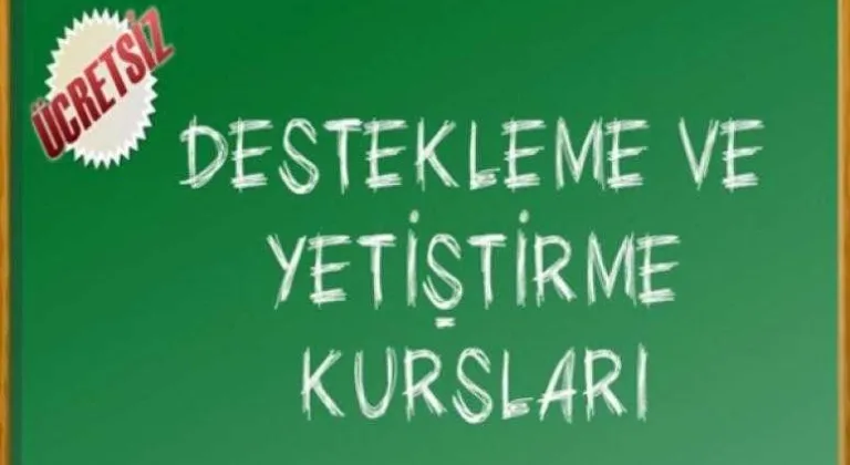 Destekleme ve Yetiştirme Kursları Başlıyor