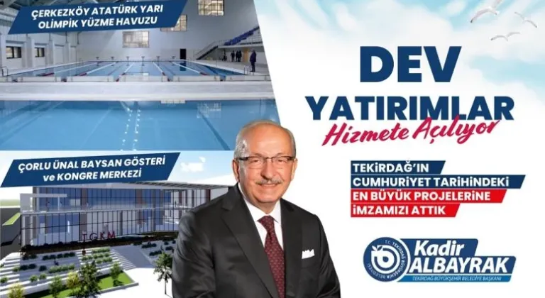 DEV YATIRIMLAR HİZMETE AÇILIYOR