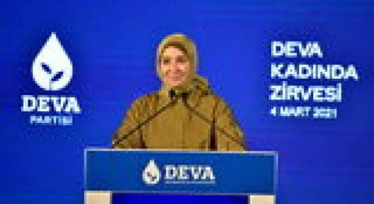 DEVA PARTİSİ, ’DEVA KADINDA ZİRVESİ’Nİ DÜZENLEDİ DEVA PARTİSİ ‘DEVA KADINDA’ DEDİ