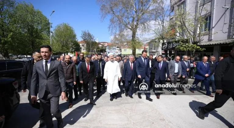 Diyanet İşleri Başkanı Ali Erbaş, Kırklareli'nde