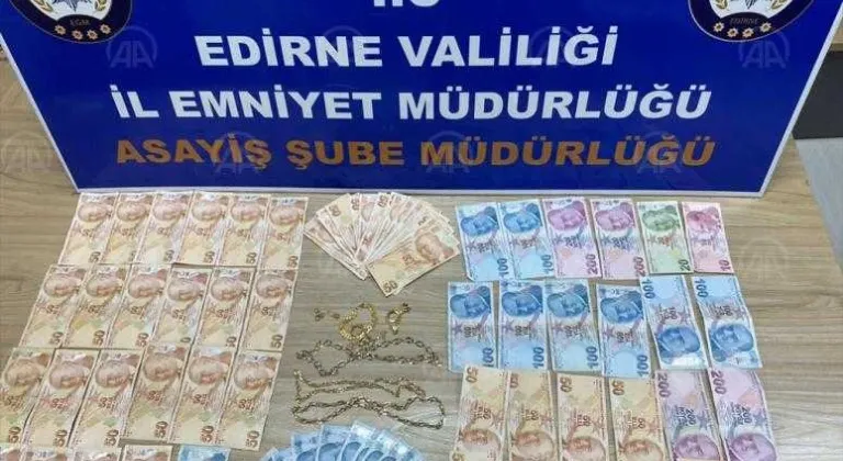 EDİRNE'DE KUYUMCUDAN ALTIN ÇALAN ZANLILAR TUTUKLANDI