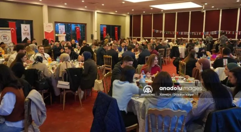 Edirne'de öğrenim gören uluslararası öğrenciler iftarda bir araya geldi