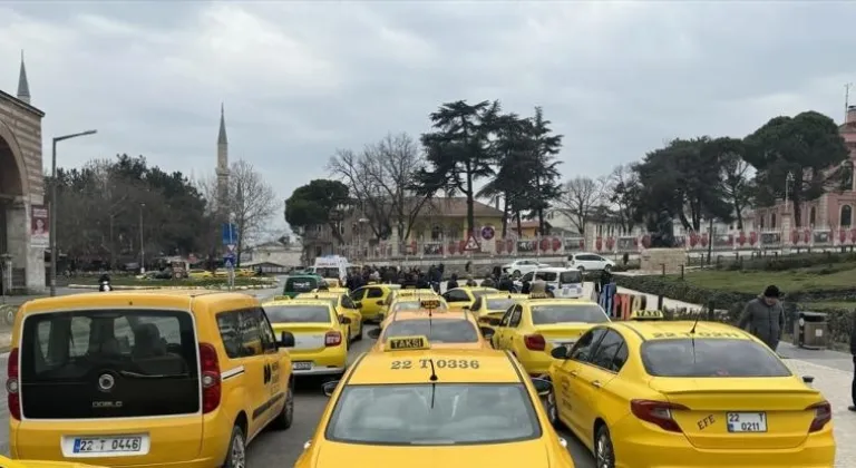 Edirne'de taksiciler arasında çıkan kavgada 1 kişi yaralandı