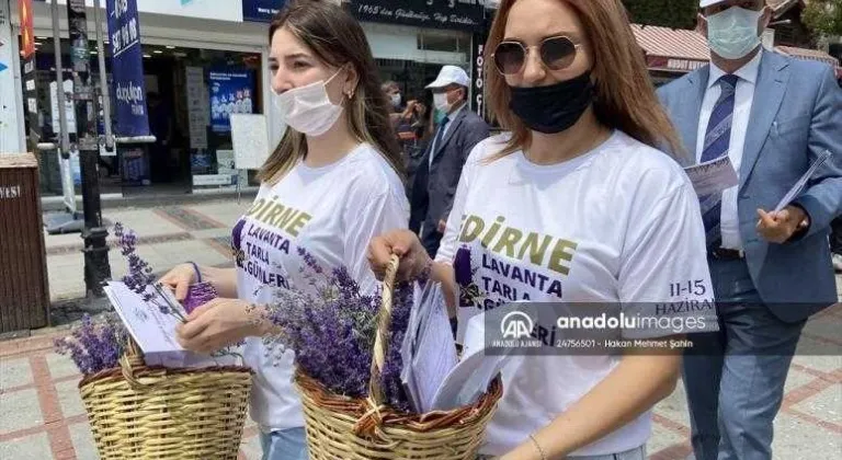 Edirne'deki Lavanta Günleri'ne 9/8'lik ritimler ve danslar eşliğinde davet