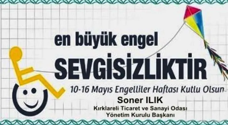 “Engelli bireylerin yaşadığı sorunlar tüm insanların ortak sorunudur”