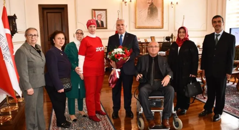 Engelliler Haftasında Vali Aziz Yıldırım’a Ziyaret