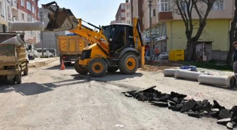 ERBAY CADDESİ'NE BETON YOL VE BASKI BETON KALDIRIM YAPILACAK