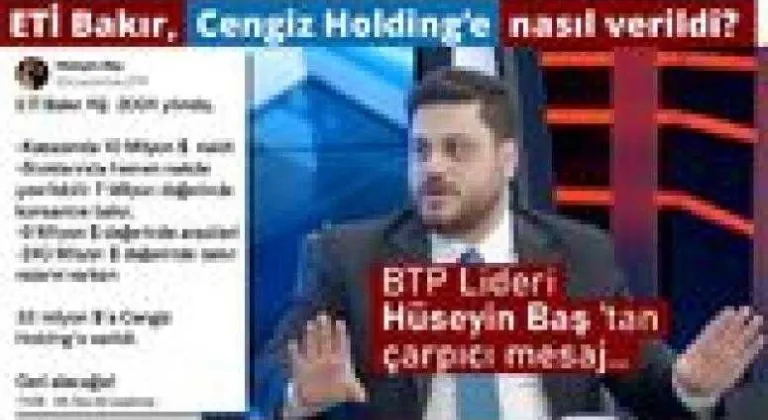 ETİ Bakır Cengiz Holding’e nasıl verildi?