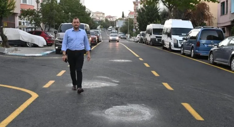 Evliya Çelebi Caddesi’nde yol çilesi bitti