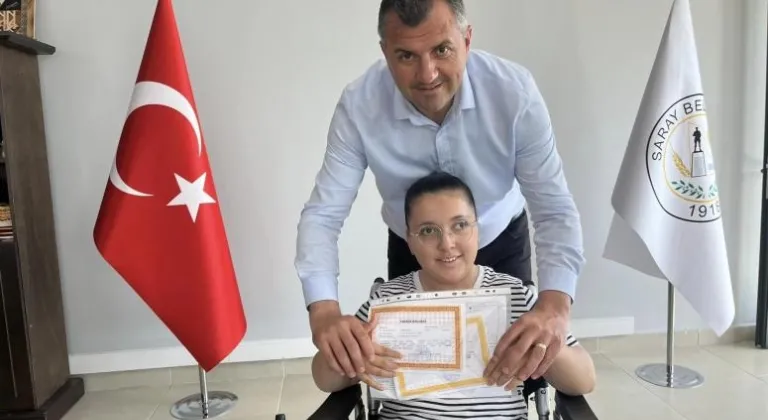 Göksu’dan Başkan Taşyasan’a anlamlı hediye