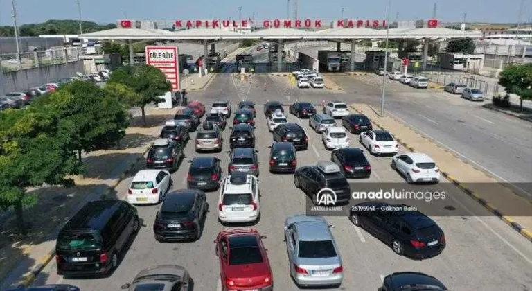 Gurbetçilerin hüzünlü dönüş yolculuğu başladı