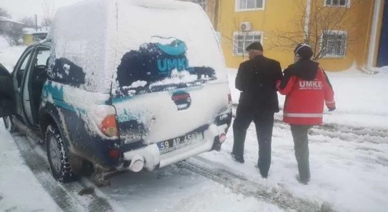 HAYRABOLU'DA UMKE ARAÇLARI HASTA TAŞIDI