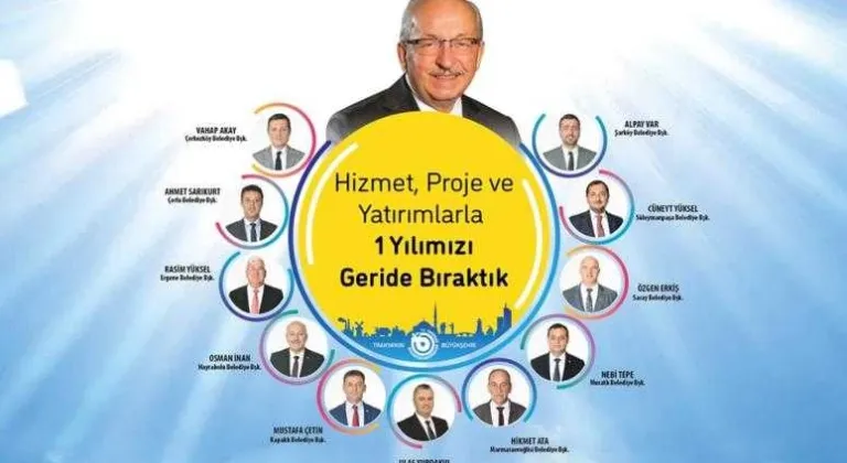 HİZMET, PROJE VE YATIRIMLARLA 1 YILIMIZI GERİDE BIRAKTIK