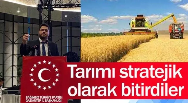 Hüseyin Baş: Tarımı stratejik olarak bitirdiler