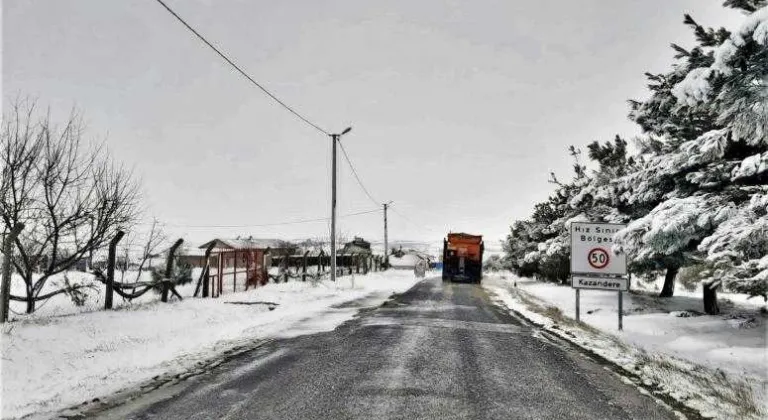 İki günlük kar mesaisi ile Süleymanpaşa yolları açık kaldı