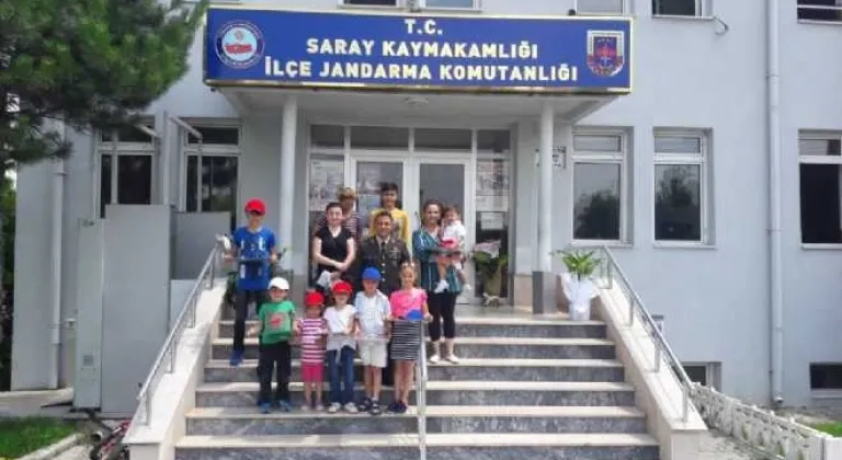 İlçe Jandarma Minikleri Ağırladı