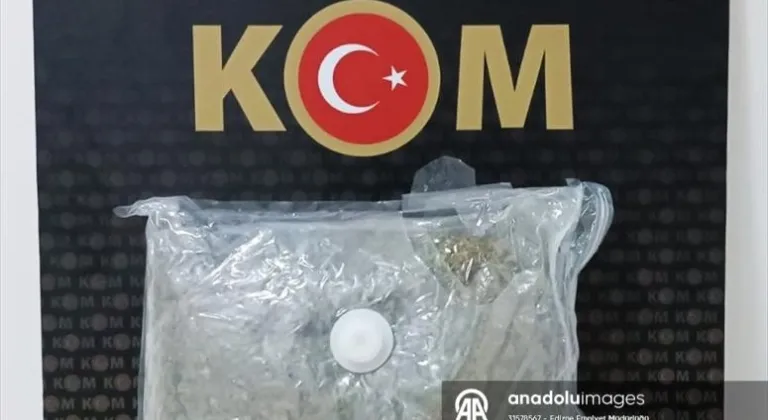 Kapıkule'de 1 kilo 176 gram uyuşturucu ele geçirildi