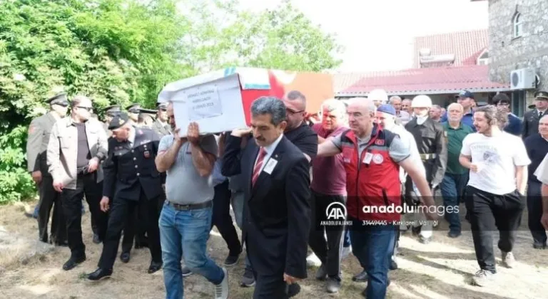 Kıbrıs gazisi memleketi Kırklareli'nde son yolculuğuna uğurlandı