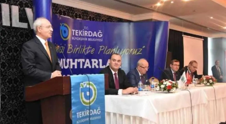 Kılıçdaroğlu Tekirdağ’da