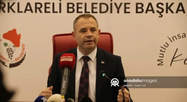 Kırklareli Belediye Başkanı Bulut, gazetecilerle bir araya geldi